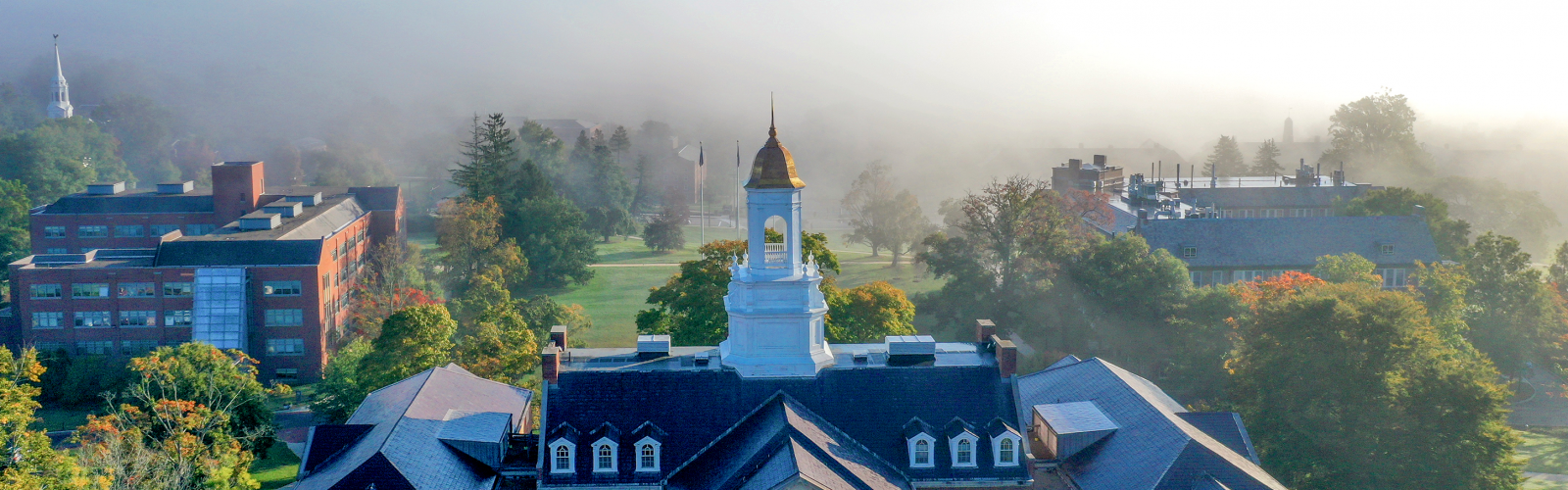 UConn Storrs aerial view